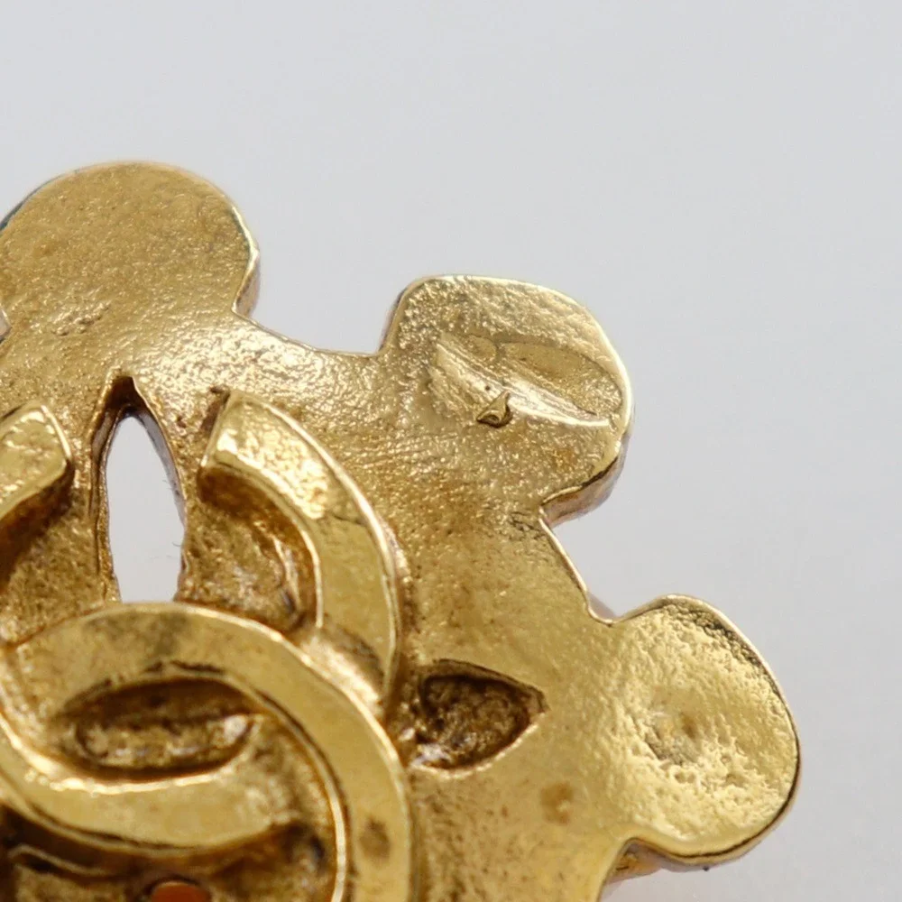 CHANEL Logo Earrings